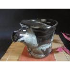 酒器 黒織部 窯変 片口 注器 浜田純�