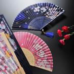 ショッピング暑さ対策 暑さ対策グッズ 名入れ ギフト LXX My扇子 山桜 メタルタッセル付
