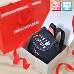 名入れ CXX ベビーギフト ミキハウス MIKIHOUSE デニムリュック フェイスアップリケ ギフトBOX入り