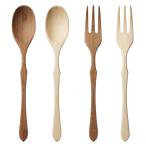 竹製 カトラリー スプーン フォーク おしゃれ かわいい ディナースプーン ディナーフォーク 木製 RIVERET Mサイズ