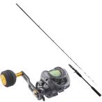 明石船タコ釣りに使える バトルクロス船タコ 165H & ALE120PPE アレシア PE2.0号100m ロッド&リール セット (ori-funeset552)