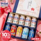 母の日 ビール ギフト プレゼント オシャレ おしゃれ 食品 カーネーション 花 2024 オリオンビール 飲み比べ お酒 10缶 5種 常温 送料無料