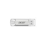 Acer UT300 USBメモリ 128GB USB 3.2 最大読出速度150MB/s USB-A/C両対応 高速 フラッシュメモリドライブ 金属