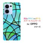 �X�}�z�P�[�X OPPO Reno13 A �I�b�| ���m�T�[�e�B�[���G�[ �n�[�h�P�[�X/TPU�\�t�g�P�[�X Stained Glass type001