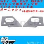 エルフ メッキドアハンドルカバー 07 エルフ 標準キャブ 横式NEWエルフ いすゞ 超低PMエルフ標準 ワイド エルフ用品 エルフメッキ エルフ外装 デコトラ