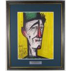 ベルナール ビュッフェ『ピエロのジョジョ【LITHOGRAPHIES 1952-1966】』 リトグラフ 1967年パリで制作  ※90日間返品保証 無期限アフターサービス