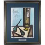 ベルナール ビュッフェ『ボトルの静物【LITHOGRAPHIES 1952-1966】』 リトグラフ 1967年パリで制作  ※90日間返品保証 無期限アフターサービス