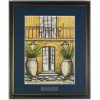 ベルナール ビュッフェ 『入口【LITHOGRAPHE II】』 版画 リトグラフ 1987年パリで制作 ※全額返金保証 アフターサービス