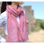 瀬戸内ガーゼマフラーシャンブレー柄ストールファッションお洒落ギフトプレゼン...