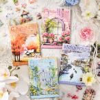  наклейка книжка катануки переплёт прозрачный наклейка садоводство один . дом Home house цветочный принт магазин 20. блок пейзаж PET наклейка стикер книжка ko Large . материалы sztz-20-235