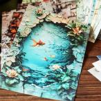 海外デザインペーパー 幻想的 立体