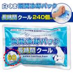 即納 白くま瞬間冷却パック 長時間クール 240個セット (10c/s) 冷却剤 冷却パック 保冷剤 氷嚢 熱中症対策グッズ アイシング まとめ買い