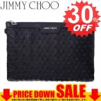 ジミーチュー バッグ ポーチ JIMMY CHOO DEREK EMG BLACK    BLACK 比較対照価格142,560円