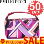 エミリオプッチ バッグ　ポーチ EMILIO PUCCI  46SF45 PORTA COSMETICI 51 GERANIO/LAMP 46260 PRINTED PVC 比較対照価格 35,640 円