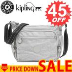 キプリング 斜め掛けバッグ KIPLING  GY KI2899 GABBIE S 62M CHALK GREY 999  比較対照価格14,580 円