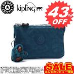 キプリング バッグ ポーチ KIPLING BASIC K01864 CREATIVITY S 83I CANARD ブルー  【型式】1371901864573