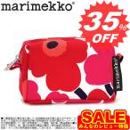 マリメッコ バッグ ポーチ MARIMEKKO MINI UNIKKO 38338 ITU MINI UNIKKO 1 WHITE/RED INSIDE PVC-COATED CANVAS 【型式】1387023833833