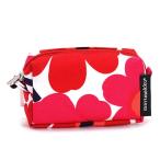 Yahoo! Yahoo!ショッピング(ヤフー ショッピング)マリメッコ バッグ ポーチ MARIMEKKO MINI UNIKKO 42445 ITU MINI UNIKKO 1 WHITE/RED COTTON/PVC COATED 【型式】1387024244533