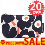 Yahoo! Yahoo!ショッピング(ヤフー ショッピング)マリメッコ バッグ　ポーチ MARIMEKKO MINI UNIKKO 43953 EEVI 995 L.GREY/D.GREY/CORAL  COTTON/INSIDE COATED WITH PVC 比較対照価格 5,940 円