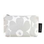 Yahoo! Yahoo!ショッピング(ヤフー ショッピング)マリメッコ バッグ ポーチ MARIMEKKO MINI UNIKKO 47988 EELIA MINI UNIKKO COSMETIC BAG 197 WHITE/LIGHT GREY  コットン  比較対照価格6,600 円
