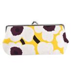 Yahoo! Yahoo!ショッピング(ヤフー ショッピング)マリメッコ バッグ ポーチ MARIMEKKO PURSES MINI UNIKKO 48434 214 YELLOW/OFF WHITE/BURGUNDY  コットン  比較対照価格3,300 円