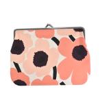 Yahoo! Yahoo!ショッピング(ヤフー ショッピング)マリメッコ バッグ ポーチ MARIMEKKO PURSES MINI UNIKKO 48435 PUOLIKAS  124 OFF WHITE/PEACH/BURGUNDY  コットン  比較対照価格3,850 円