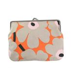 Yahoo! Yahoo!ショッピング(ヤフー ショッピング)マリメッコ バッグ ポーチ MARIMEKKO PURSES MINI UNIKKO 48963 PUOLIKAS KUKKARO MINI UNIKKO 283 ORANGE/BEIGE/PINK  100％ COTTON  比較対照価格3,850 円