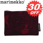 Yahoo! Yahoo!ショッピング(ヤフー ショッピング)マリメッコ バッグ ポーチ MARIMEKKO MUSTASELJA 41848 KEKSIT MUSTASELJA 340 RED/BURGUNDY COTTON 【型式】1387324184833
