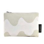 Yahoo! Yahoo!ショッピング(ヤフー ショッピング)マリメッコ バッグ ポーチ MARIMEKKO PIKKU LOKKI 70899 KAIKA PIKKU LOKKI 183 WHITE/ BEIGE  コットン  比較対照価格4,400 円