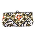 Yahoo! Yahoo!ショッピング(ヤフー ショッピング)マリメッコ バッグ ポーチ MARIMEKKO PURSES VALLY 48969 SILMALASI KUKKARO VALLY 985 BLACK/BROWN/PURPLE  コットン  比較対照価格3,850 円
