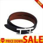 エルメス ブレスレット HERMES BEHAPI DOUBLE TOUR 064692CK BRACELET CUIR VEAU CHAMONIX - VEAU TADELAKT AA NOIR/FAUVE  　比較対象価格：47,520 円