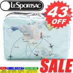 レスポートサック 新作 ポーチ LESPORTSAC EXTRA LARGE RECTANGULAR COSMETIC 7121 D844 Globe Trotter