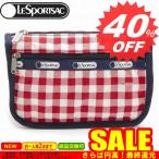 レスポートサック 新作 ポーチ LESPORTSAC Travel Cosmetic 7315 D757 Gingham Classic Red