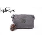 キプリング ポーチ Kipling キプリング ポーチ K01864 Ash Grey 801　新作　満載　取扱店舗