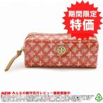 トリーバーチ バッグ ポーチ TORY BURCH 19149194 EW COSMETIC CASE 607 Poppy-Red-Multi コーティングファブリック