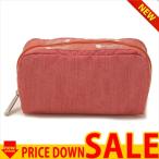 レスポートサック ポーチ LESPORTSAC RECTANGULAR COSMETIC 6511 E210 SUGAR CORAL DENIM 比較対照価格 2,808 円