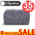 レスポートサック バッグ ポーチ LESPORTSAC RECTANGULAR COSMETIC 6511  F402 SPORTY DENIM    比較対照価格2,860 円