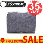 レスポートサック バッグ ポーチ LESPORTSAC EXTRA LARGE RECTANGULAR COSMETIC 7121  F402 SPORTY DENIM    比較対照価格5,060 円