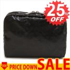 レスポートサック ポーチ LESPORTSAC EXTRA LARGE RECTANGULAR COSMETIC 7121 H029 PATENT CAMO BLACK 比較対照価格 6,696 円