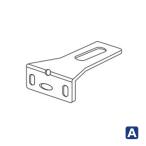  опция держатель A модель 2 штук входит [FIRSTAGE roll screen aluminium шторы специальный ]