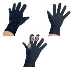 WAVE GEAR черный ro pre n защищающий от холода игра перчатка 5 пальцев (3 пальцев .) WG-4261 M/ WG-4262 L wave механизм 