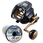  Daiwa 23 Seaborg G400J правый шт PE линия 5 номер 300m комплект ( Sunline глубокий one PE X8) электрический катушка . нить . шт .. доставка daiwa
