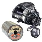 シマノ 20 ビーストマスター MD 3000 PEライン6号300m(Xブレイド ウルトラMAX WX8) 電動リールに糸を巻いてお届け shimano