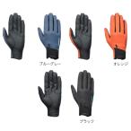 シマノ 03 タイタニューム・アルファ グローブ 指出し GL-052Y ブルーグレー/ブラック/オレンジ shimano