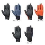 シマノ 03 タイタニューム・アルファ グローブ 3 セミロング GL-055Y ブルーグレー/ブラック/オレンジ shimano