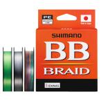 シマノ BB ブレイド 200m PEライン LD-M64Y 0.6/0.8/1/1.2/1.5/2/3号 マンティスグリーン/スティールグレー/10m x 5カラー Shimano