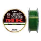 東レ 銀鱗 スーパーストロング ブラックマスター MK 1.5/1.75/2/2.5/3号 150m ナイロン 道糸 ライムグリーン×ブラックマーキング サスペンド 磯 筏 TORAY