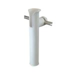 ロッドホルダー　パイプ取り付け用　プラスチック製　360度角度調節可能