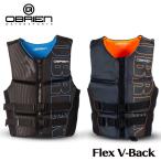 オブライエン ライフジャケット OBRIEN Men's Flex V-Back Life Jacket | オレンジ メンズ ネオプレーン ベスト マリンスポーツ ウェイクボード ライフベスト