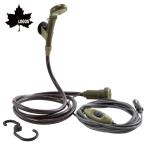 簡易シャワー 防災 シャワー パワードシャワー（DC専用）YD 69930011 LOGOS ロゴス 野電シリーズ シガーソケット サーフィン 潮干狩り